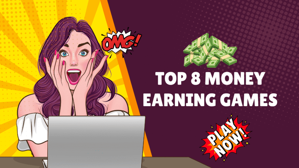 Play online games and earn money without investment